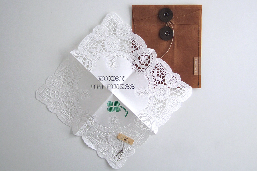 yuruliku | Lace paper Card